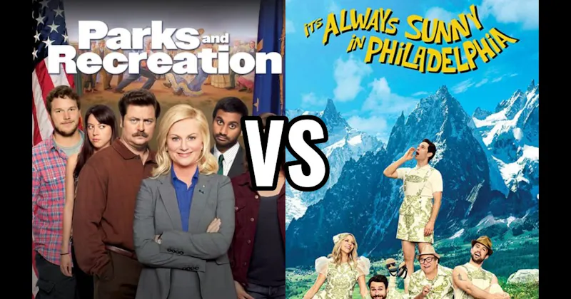  It’s Always Sunny in Philadelphia vs. Parks and Recreation