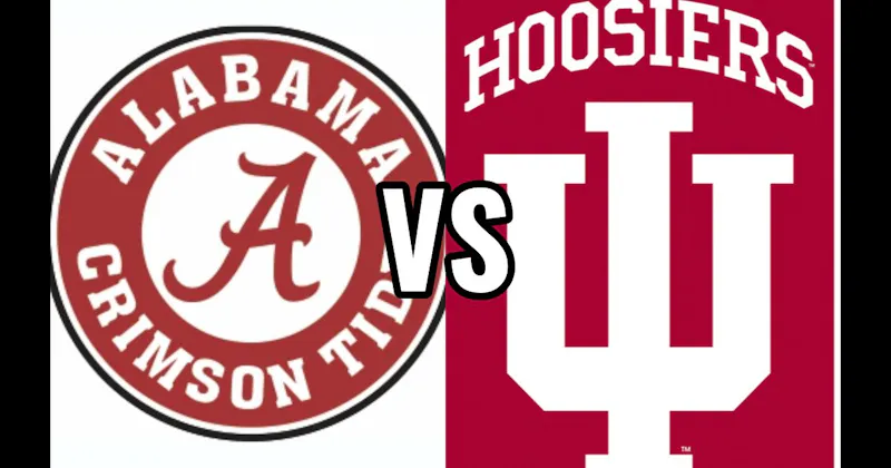 Alabama Crimson Tide vs. Indiana Hoosiers