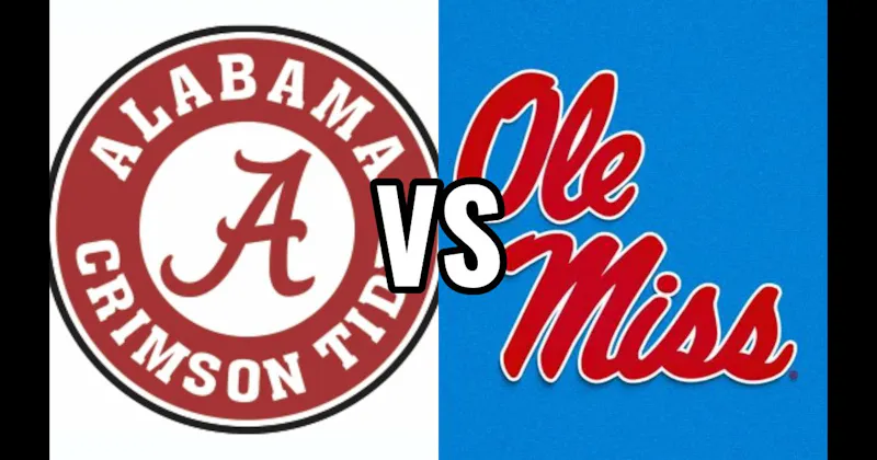Alabama Crimson Tide vs. Ole Miss Rebels