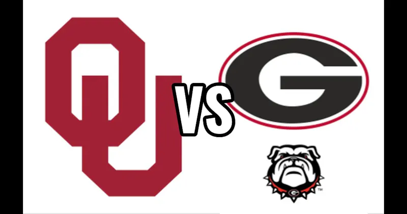 Georgia Bulldogs vs. Oklahoma Sooners
