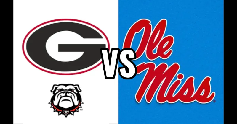 Georgia Bulldogs vs. Ole Miss Rebels