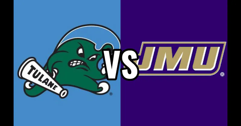 James Madison Dukes vs. Tulane Green Wave