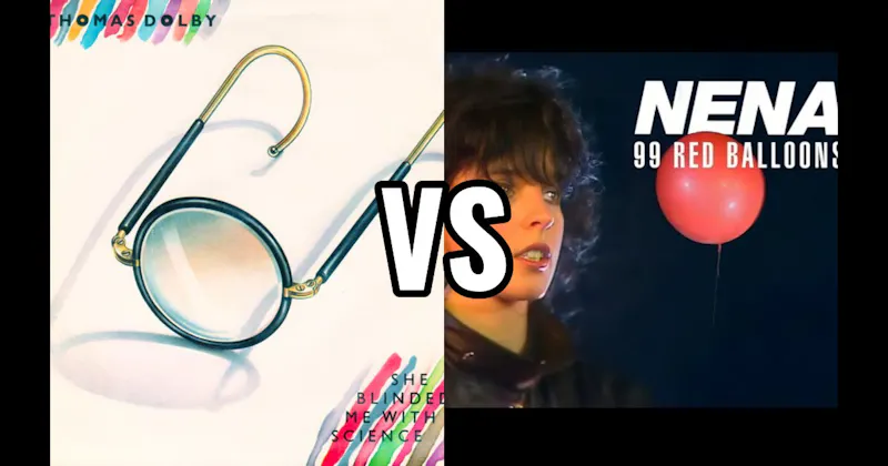 Nena - 99 Luftballons vs. Thomas Dolby - She Blinded Me With Science