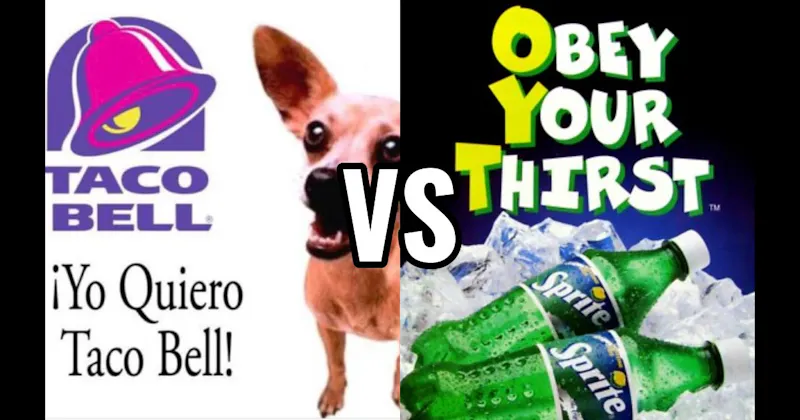 “Obey Your Thirst” vs. “Yo Quiero Taco Bell”