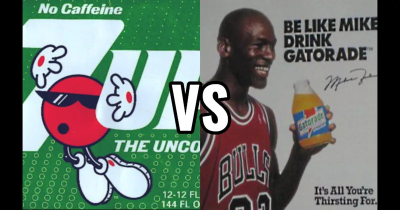 7UP Spot (Cool Spot) vs. “Be Like Mike” (Gatorade)