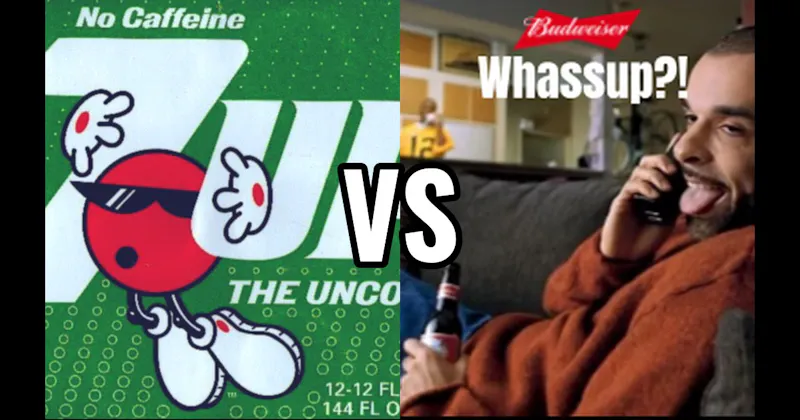 7UP Spot (Cool Spot) vs. “Whassup?!” (Budweiser)