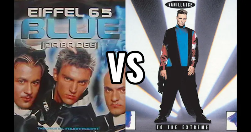 Eiffel 65 – Blue (Da Ba Dee) vs. Ice Ice Baby by Vanilla Ice