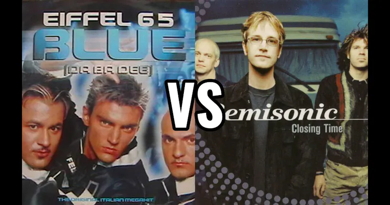 Eiffel 65 – Blue (Da Ba Dee) vs. Semisonic – Closing Time