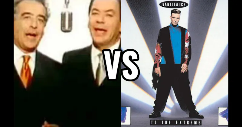 Ice Ice Baby by Vanilla Ice vs. Macarena by Los Del Rio