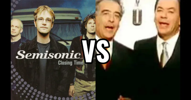 Macarena by Los Del Rio vs. Semisonic – Closing Time