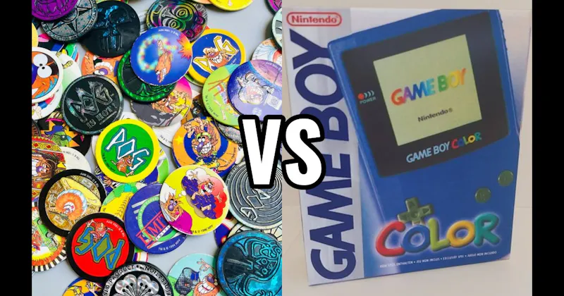 Game Boy Color vs. Pogs