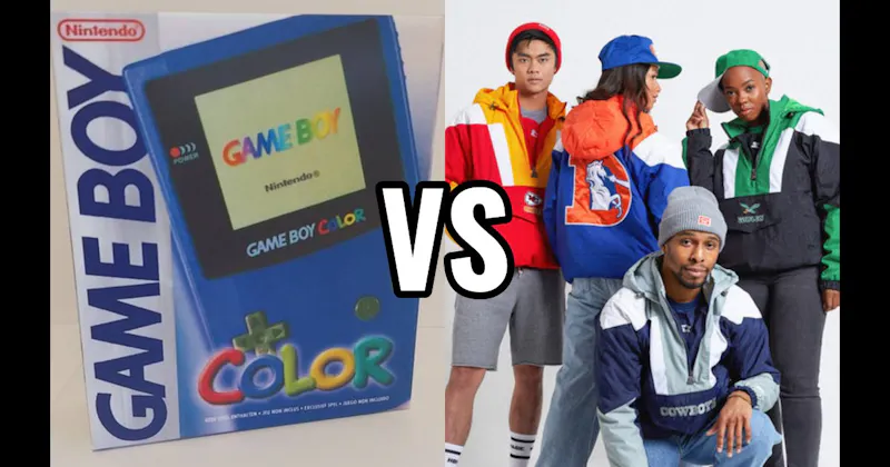Game Boy Color vs. Starter Jacket