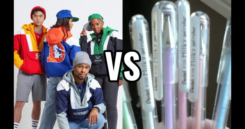 Gel Pens vs. Starter Jacket