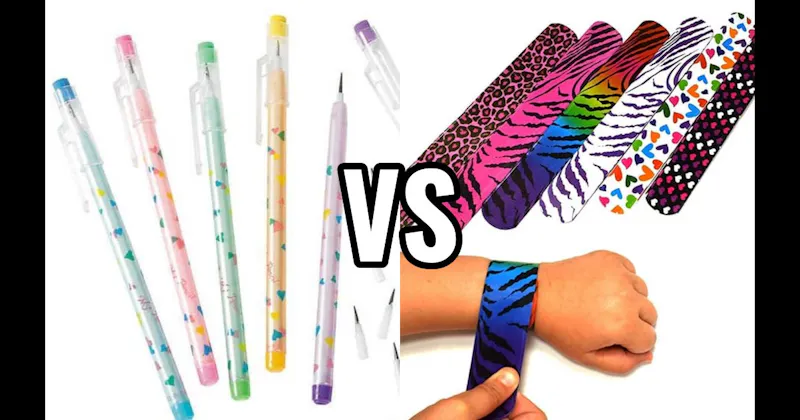 Mechanical Pencils vs. Slap Bracelets