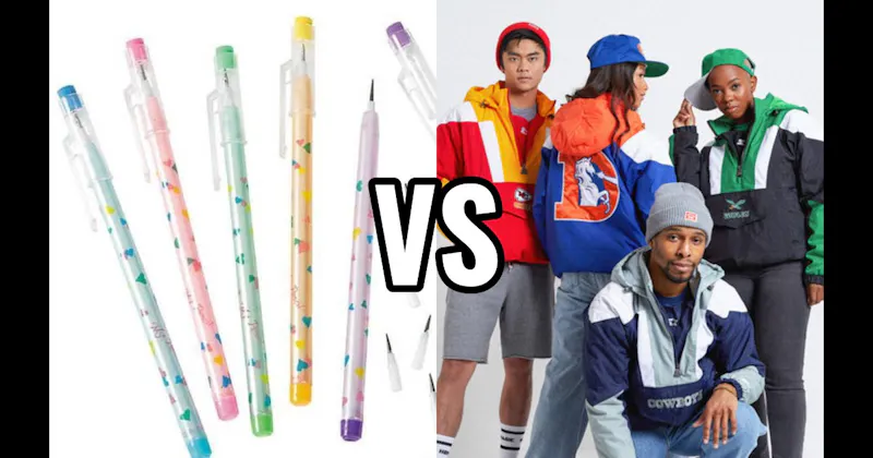 Mechanical Pencils vs. Starter Jacket