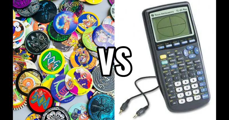 Pogs vs. TI-83 Graphing Calculator