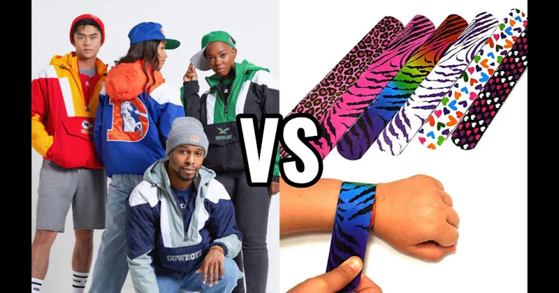 Slap Bracelets vs. Starter Jacket