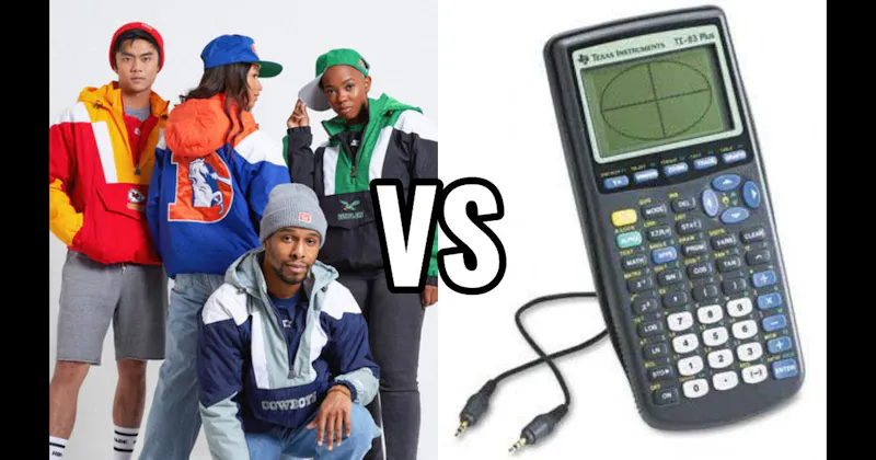 Starter Jacket vs. TI-83 Graphing Calculator