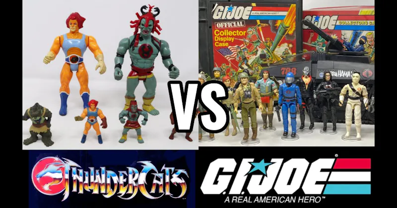 G.I. Joe: A Real American Hero (Hasbro)  vs. ThunderCats (LJN, 1985–1987)