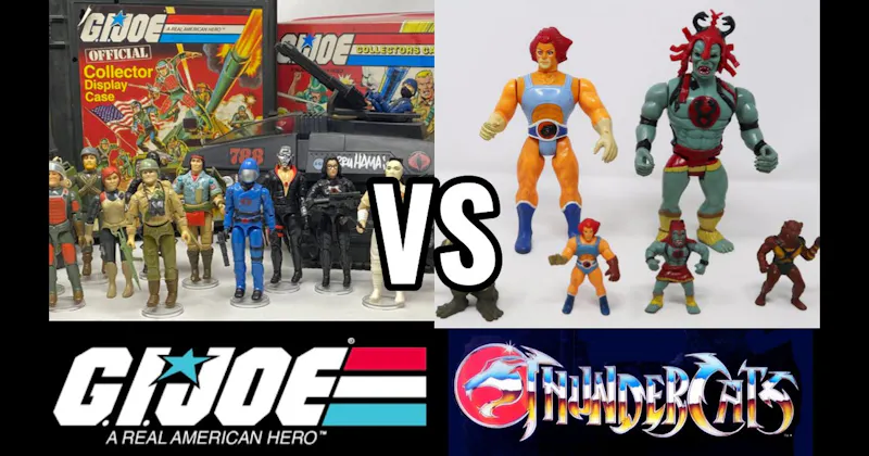 G.I. Joe: A Real American Hero (Hasbro)  vs. ThunderCats (LJN, 1985–1987)