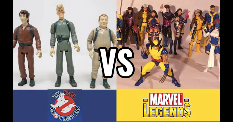 Marvel Legends (Toy Biz → Hasbro) vs. The Real Ghostbusters (Kenner, 1986–1991)