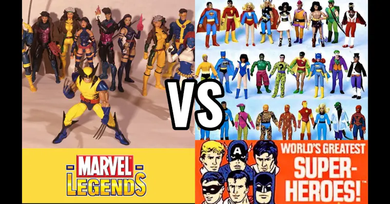 Marvel Legends (Toy Biz → Hasbro) vs. Mego World’s Greatest Super Heroes (1972–1982)