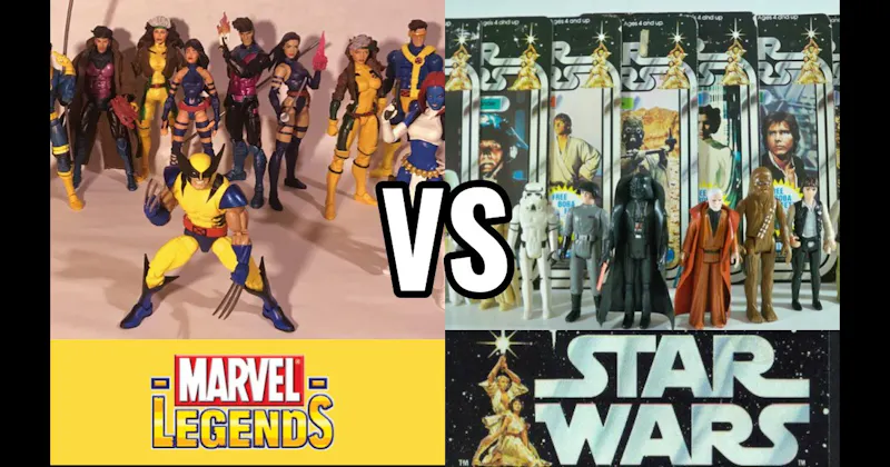 Marvel Legends (Toy Biz → Hasbro) vs. Star Wars (Kenner → Hasbro, 1977–present)