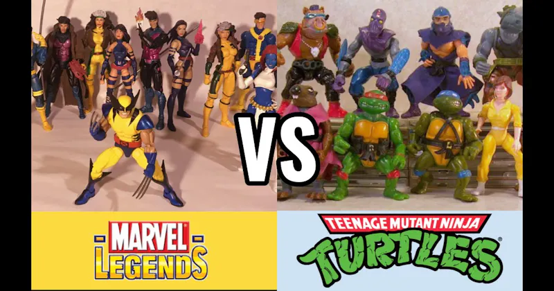 Marvel Legends (Toy Biz → Hasbro) vs. Teenage Mutant Ninja Turtles (Playmates, 1988–present)