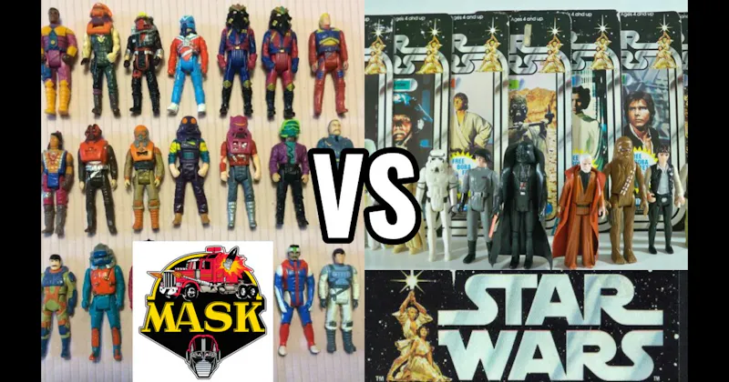 MASK (Kenner) vs. Star Wars (Kenner → Hasbro, 1977–present)