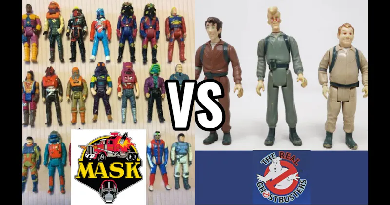MASK (Kenner) vs. The Real Ghostbusters (Kenner, 1986–1991)