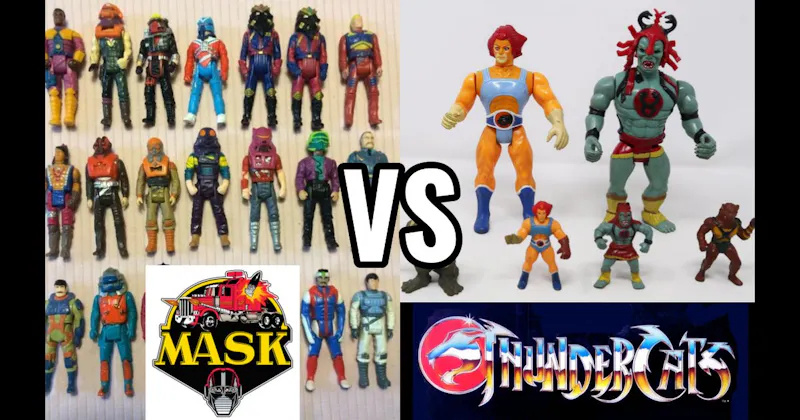MASK (Kenner) vs. ThunderCats (LJN, 1985–1987)