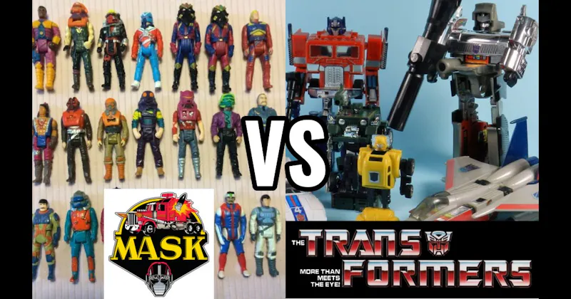 MASK (Kenner) vs. Transformers (Hasbro, 1984–present)