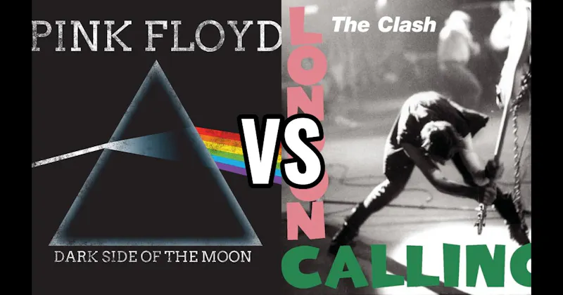 The Clash – London Calling vs. The Dark Side of the Moon