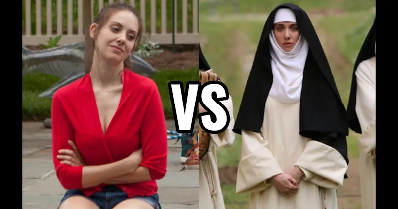 Alessandra in The Little Hours vs. Lainey in Sleeping with Other People