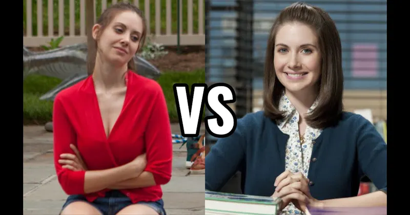 Annie Edison in Community vs. Lainey in Sleeping with Other People