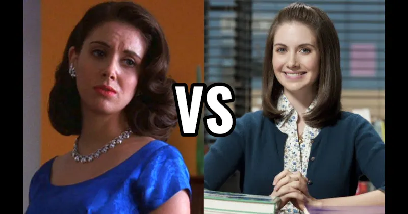Annie Edison in Community vs. Trudy Campbell in Mad Men
