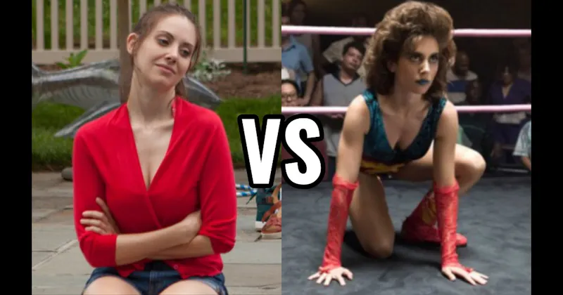 Lainey in Sleeping with Other People vs. Ruth Wilder in GLOW