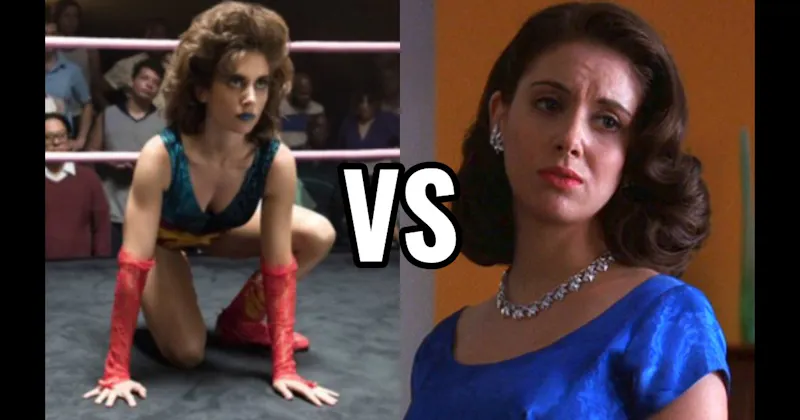 Ruth Wilder in GLOW vs. Trudy Campbell in Mad Men