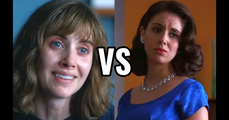 Sarah in Horse Girl vs. Trudy Campbell in Mad Men