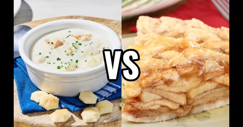 Apple Pie vs. Clam Chowder