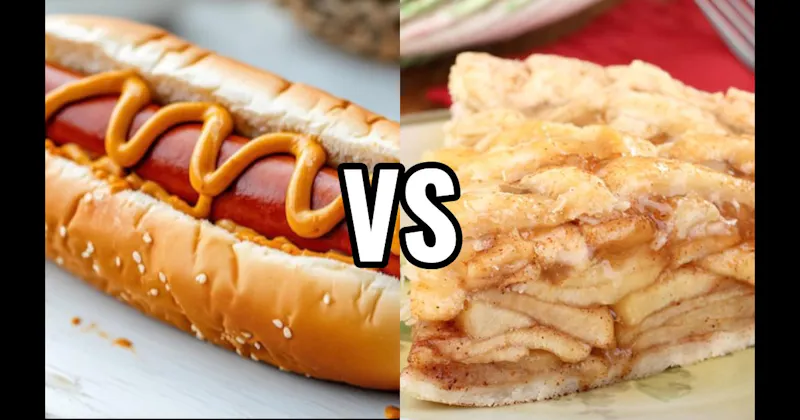 Apple Pie vs. Hot Dogs