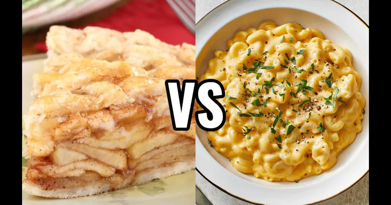 Apple Pie vs. Macaroni and Cheese