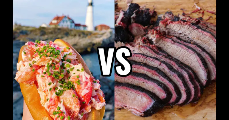Barbecue Brisket vs. Lobster Roll
