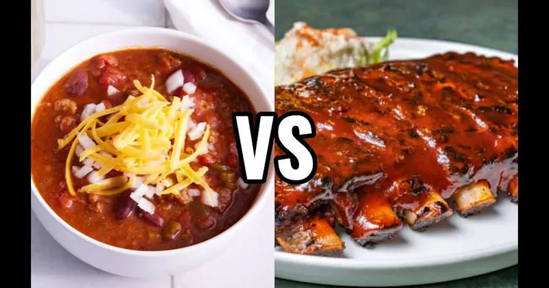 BBQ Ribs vs. Chili