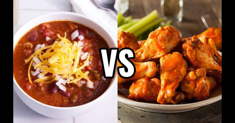 Buffalo Wings vs. Chili