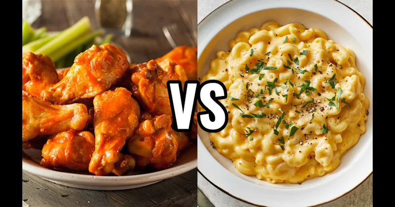 Buffalo Wings vs. Macaroni and Cheese