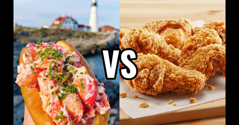 Fried Chicken vs. Lobster Roll