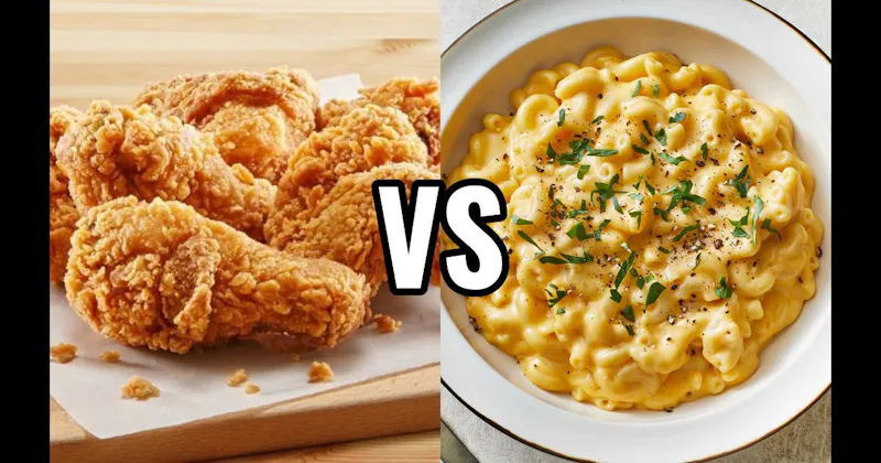 Fried Chicken vs. Macaroni and Cheese
