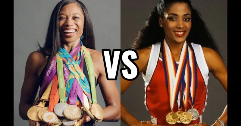 Allyson Felix vs. Florence Griffith Joyner