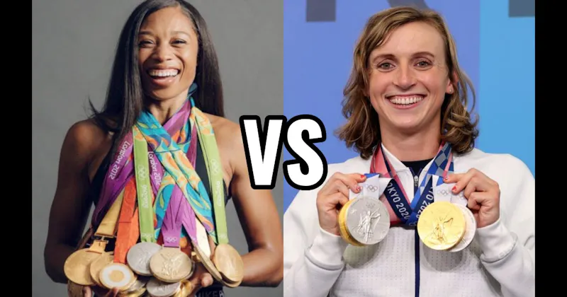 Allyson Felix vs. Katie Ledecky
